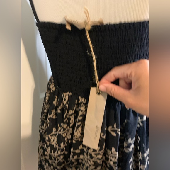 Anthropologie Burlapp dress black and gold sz S NWT/imp (read description) - Picture 7 of 7